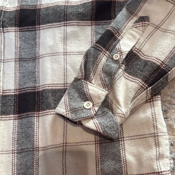 Hurley Men’s Long Sleeve Button Down Flannel Size S - Picture 4 of 5
